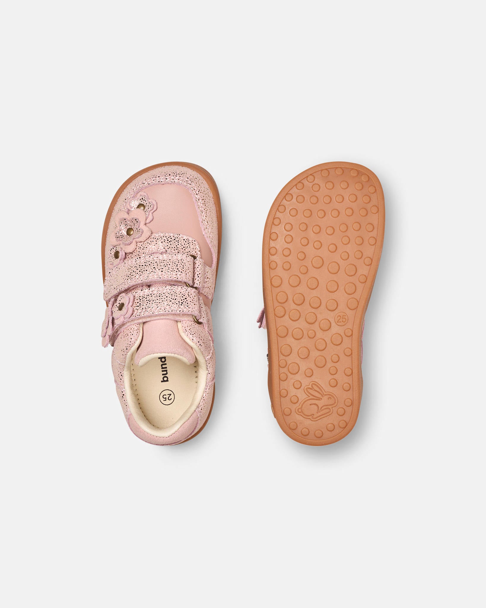 Corey Flower Vintage Rose Glitter